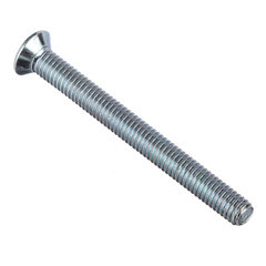 Винт оцинкованный M6x60 мм DIN 965 потайная головка (1 кг) - фото 3