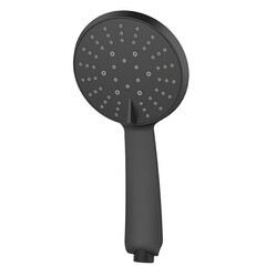 Лейка для душа Esko SCU d106 мм 5 режимов без шланга пластик черная (SCU855Black) - фото 1