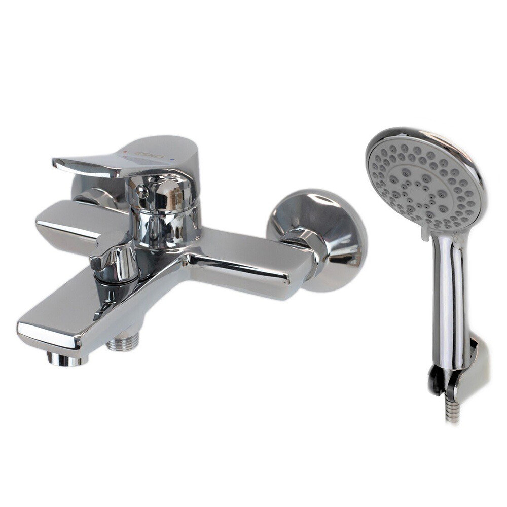 Изображение товара Смеситель Esko Eiger EG 54 для ванной — хром, 1/2 Изображение товара Смеситель Esko Eiger EG 54 для ванной — хром, 1/2