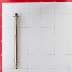 Анкерный болт для бетона 12х200 мм с гайкой (10 шт.) - фото 3