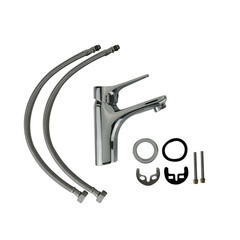 Смеситель для раковины Esko Eiger хром однорычажный (EG 26) - фото 2