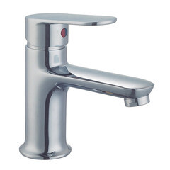 Смеситель для раковины Voda Drop однорычажный хром (DP 26M) - фото 1