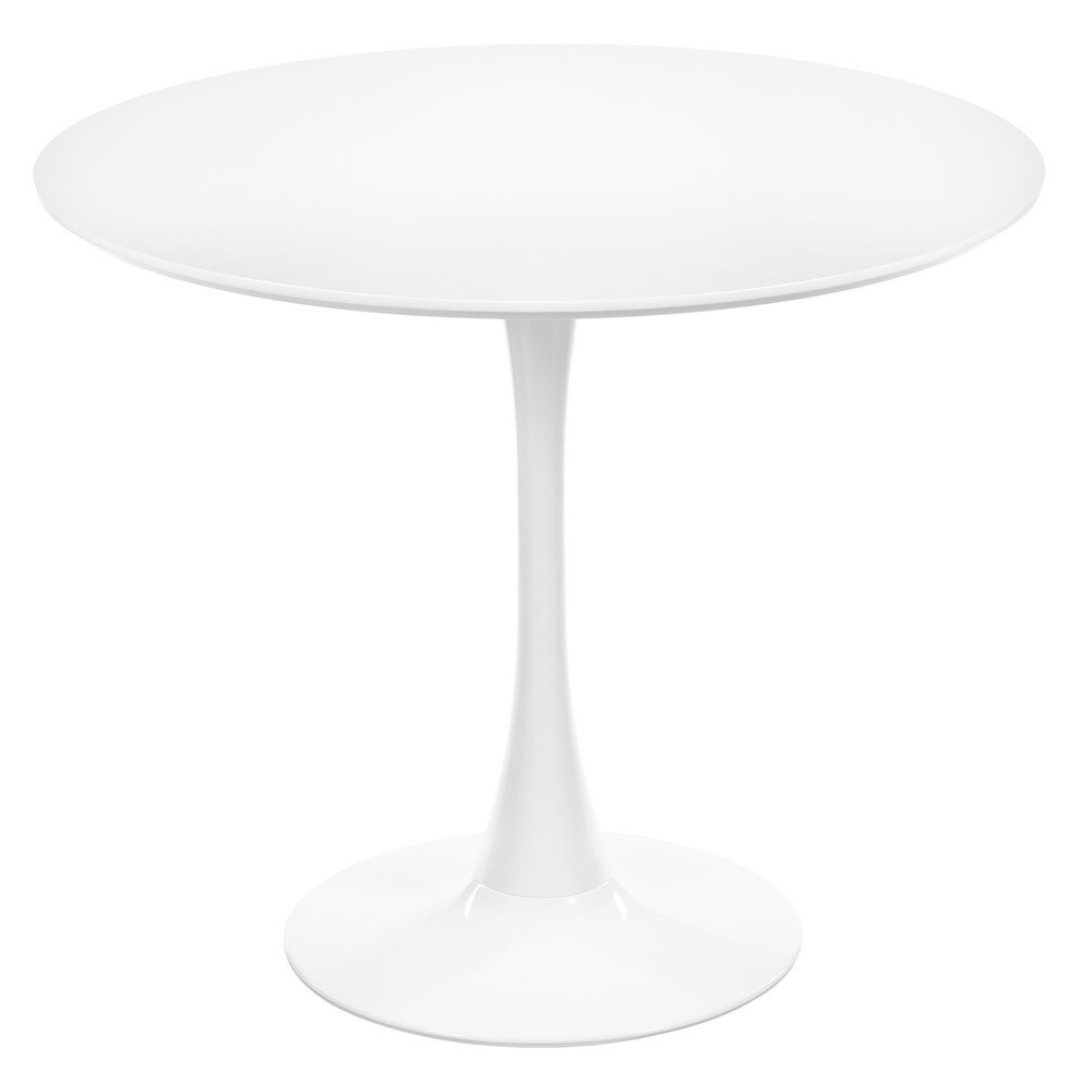 Изображение товара Круглый кухонный обеденный стол Tulip D1 белый Modern стиль для гостиной и кухни
