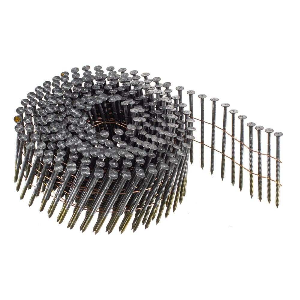 Изображение товара Гвозди барабанные для пневматического пистолета 2,5х60 мм кольцевая накатка 300 шт