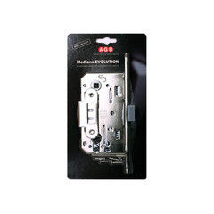 Замок врезной AGB EV для межкомнатной двери под цилиндр никель - фото 2