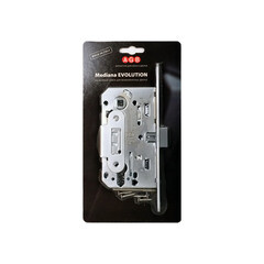 Замок врезной AGB EV для межкомнатной двери под цилиндр хром - фото 2