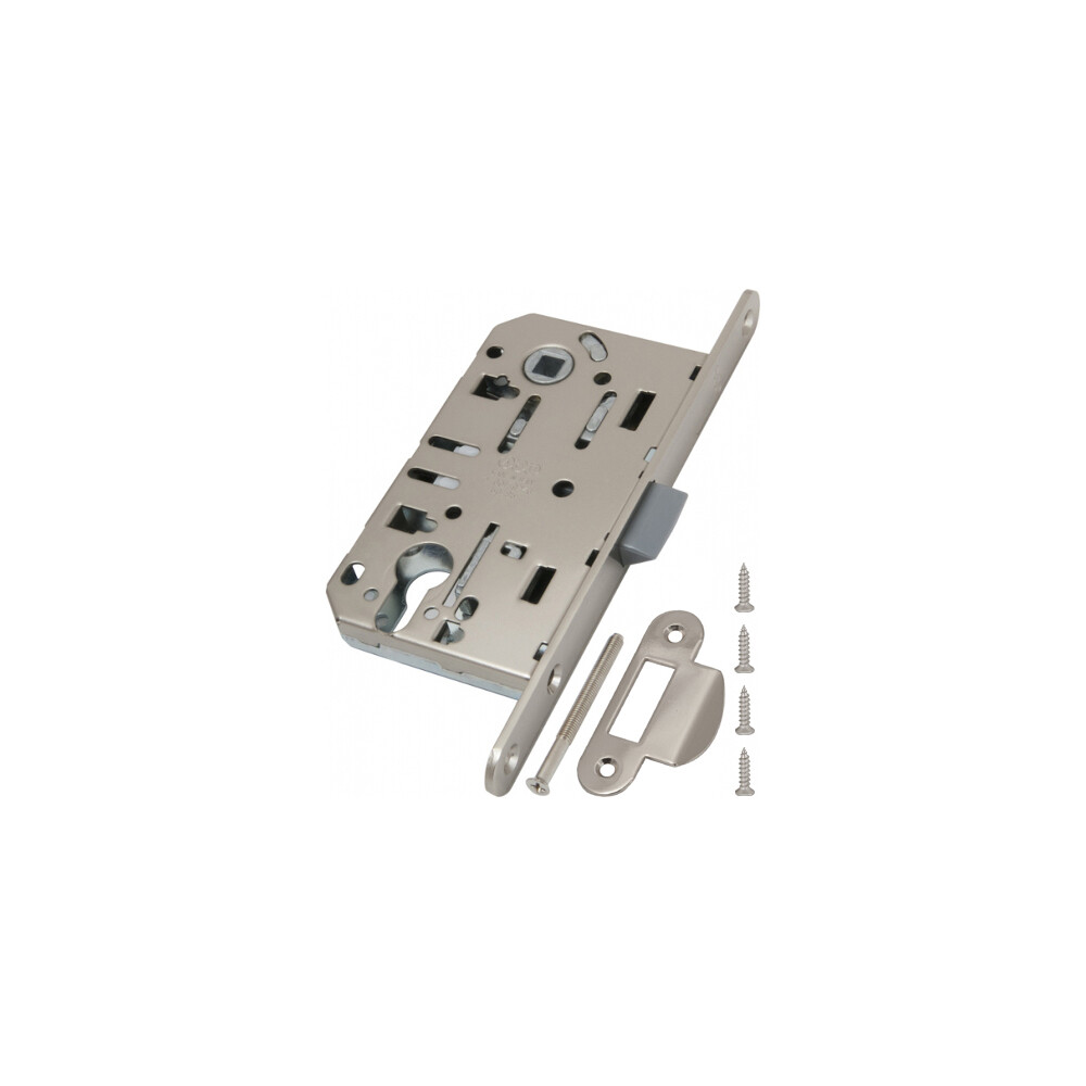 Изображение товара Замок врезной AGB EV для межкомнатной двери под цилиндр хром