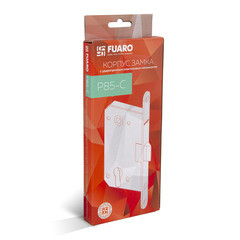 Замок врезной Fuaro P85C-50 для межкомнатной двери под цилиндр белый - фото 2