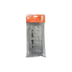 Замок врезной Fuaro FL-0432 для противопожарной двери под цилиндр никель - фото 3