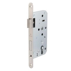 Замок врезной Fuaro C-55-72 для входной двери под цилиндр нержавеющая сталь - фото 2