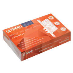 Замок врезной Fuaro V10C60.85.3R14 для входной двери под цилиндр никель - фото 3