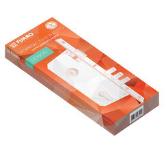 Замок врезной Fuaro 900C45.85.3MR для межкомнатной двери под цилиндр латунь - фото 3