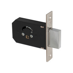 Замок врезной Fuaro X200 F универсальный крестообразный хром 5 ключей - фото 1