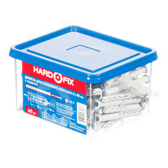 Дюбель распорный Hard-Fix PNDS 8x80 мм нейлон с шурупом для сквозного монтажа (60 шт.) - фото 3