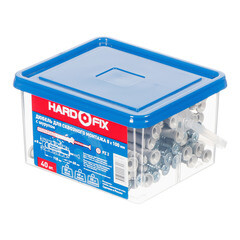 Дюбель распорный Hard-Fix PNDS 8x100 мм нейлон с шурупом для сквозного монтажа (40 шт.) - фото 4