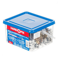 Дюбель распорный Hard-Fix PNDS 8x120 мм нейлон с шурупом для сквозного монтажа (40 шт.) - фото 3