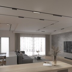 Светодиодный трековый светильник магнитный Elektrostandard Slim Magnetic 4200К 12 Вт 4 кв.м черный (85049/01) - фото 5