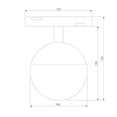 Светодиодный трековый светильник магнитный Elektrostandard Slim Magnetic 4200К 7 Вт 2,4 кв.м черный (85032/01) - фото 4