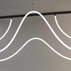 Светодиодный трековый светильник магнитный Elektrostandard Slim Magnetic 4200К 100 Вт 16,2 кв.м черный (85028/01) - фото 7