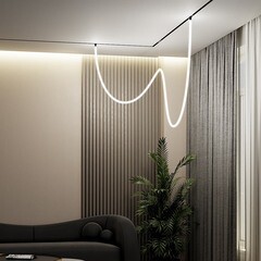 Светодиодный трековый светильник магнитный Elektrostandard Slim Magnetic 4200К 100 Вт 16,2 кв.м черный (85028/01) - фото 4