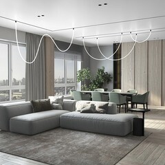 Светодиодный трековый светильник магнитный Elektrostandard Slim Magnetic 4200К 65 Вт 10 кв.м черный (85027/01) - фото 3