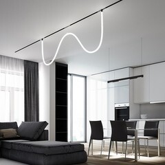 Светодиодный трековый светильник магнитный Elektrostandard Slim Magnetic 4200К 65 Вт 10 кв.м черный (85027/01) - фото 4