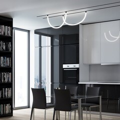 Светодиодный трековый светильник магнитный Elektrostandard Slim Magnetic 4200К 22 Вт 3,4 кв.м черный (85026/01) - фото 4