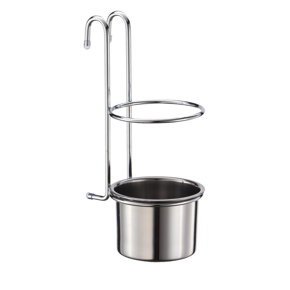 Изображение товара Стакан для столовых приборов на рейлинг хром Lemax YJ-G017E