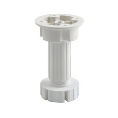 Опора регулируемая пластиковая белая 100 мм (4 шт.) (4FL10W) - фото 1