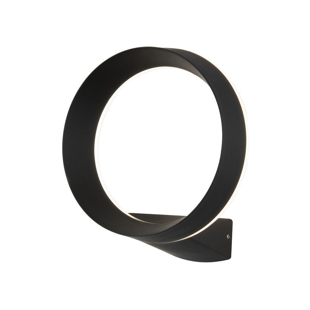 Изображение товара Светильник светодиодный настенный Elektrostandard Ring 12 Вт IP54 4000K черный