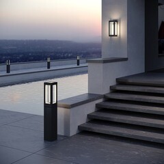 Светильник светодиодный садово-парковый Elektrostandard Frame черный 700 мм 4000К 12 Вт IP54 (a051859) - фото 4