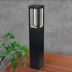 Светильник светодиодный садово-парковый Elektrostandard Frame черный 700 мм 4000К 12 Вт IP54 (a051859) - фото 3