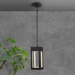 Светильник светодиодный садово-парковый Elektrostandard Frame черный 880 мм 4000К 12 Вт IP54 (a051857) - фото 2