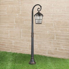 Светильник садово-парковый Elektrostandard Mira черное золото 1380 мм E27 60 Вт IP33 (a047187) - фото 4