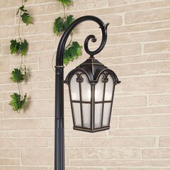 Светильник садово-парковый Elektrostandard Mira черное золото 1380 мм E27 60 Вт IP33 (a047187) - фото 3