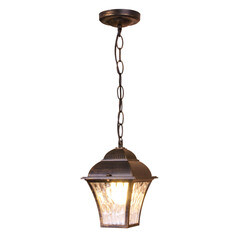 Изображение товара Светильник садово-парковый Elektrostandard Apus черное золото 710 мм E27 40 Вт IP33 (a043115)