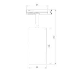 Светодиодный трековый светильник однофазный Elektrostandard Diffe 4200К 15 Вт 3,9 кв.м белый/черный (85166/01) - фото 4