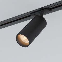 Светодиодный трековый светильник однофазный Elektrostandard Diffe 4200К 10 Вт 2,8 кв.м черный (85152/01) - фото 3