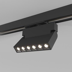 Светодиодный трековый светильник однофазный Elektrostandard Garda 4200К 10 Вт 2,5 кв.м черный (85017/01) - фото 4