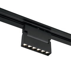 Светодиодный трековый светильник однофазный Elektrostandard Garda 4200К 10 Вт 2,5 кв.м черный (85017/01) - фото 1