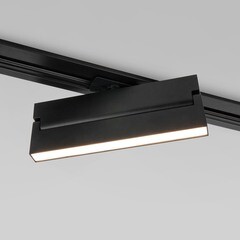 Светодиодный трековый светильник однофазный Elektrostandard Arda 4200К 20 Вт 5 кв.м черный (85016/01) - фото 8