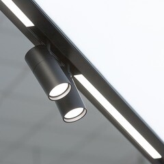 Светодиодный трековый светильник магнитный Elektrostandard Slim Magnetic 4200К 12 Вт 3,2 кв.м черный (85012/01) - фото 9