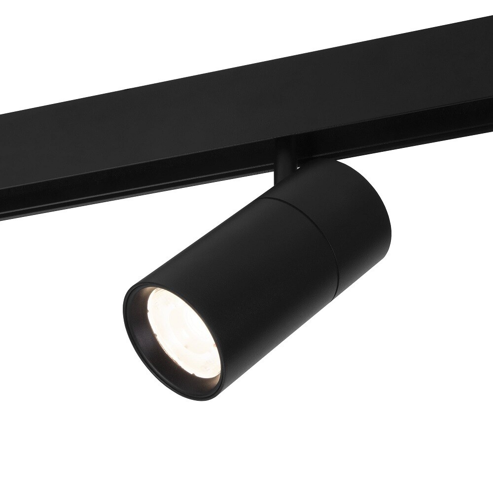 Изображение товара Светодиодный трековый светильник Elektrostandard Slim Magnetic 12W регулируемый черный