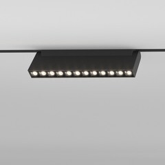 Светодиодный трековый светильник магнитный Elektrostandard Slim Magnetic 4200К 12 Вт 3,2 кв.м черный (85010/01) - фото 9