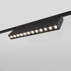 Светодиодный трековый светильник магнитный Elektrostandard Slim Magnetic 4200К 12 Вт 3,2 кв.м черный (85010/01) - фото 7