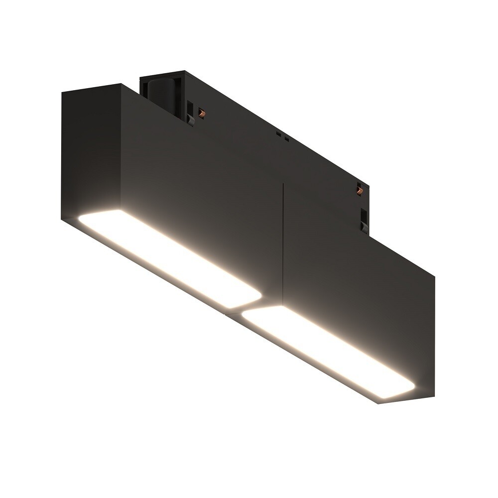 Изображение товара Светодиодный трековый светильник магнитный Elektrostandard Slim Magnetic 4200К 12 Вт 3 кв.м черный (85008/01)