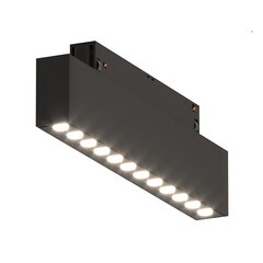 Светодиодный трековый светильник магнитный Elektrostandard Slim Magnetic 4200К 12 Вт 3,2 кв.м черный (85005/01) - фото 1