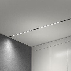 Светодиодный трековый светильник магнитный Elektrostandard Slim Magnetic 4200К 20 Вт 5 кв.м черный (85002/01) - фото 7