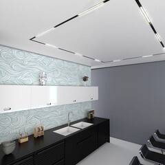 Светодиодный трековый светильник магнитный Elektrostandard Slim Magnetic 4200К 20 Вт 5 кв.м черный (85002/01) - фото 6