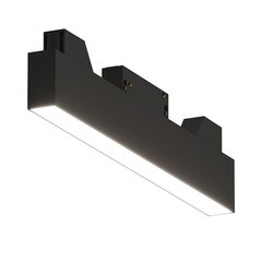 Светодиодный трековый светильник магнитный Elektrostandard Slim Magnetic 4200К 10 Вт 2,5 кв.м черный (85000/01) - фото 1